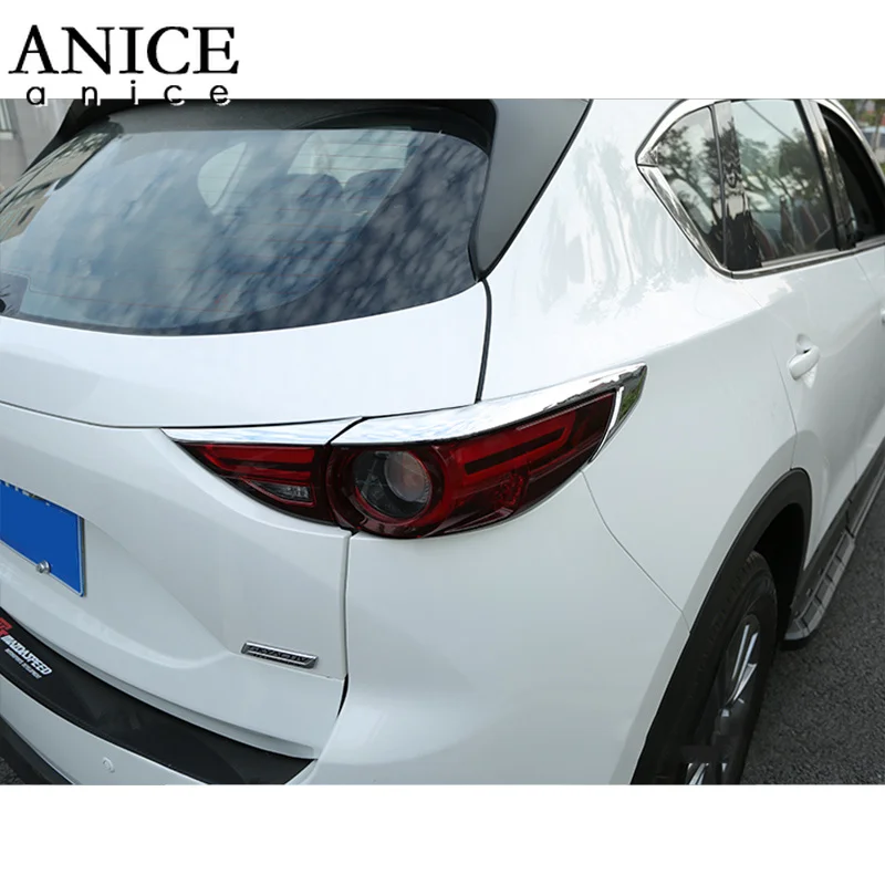 Подходит для Mazda CX 5 CX5 хромированная задняя крышка заднего фонаря из АБС пластика