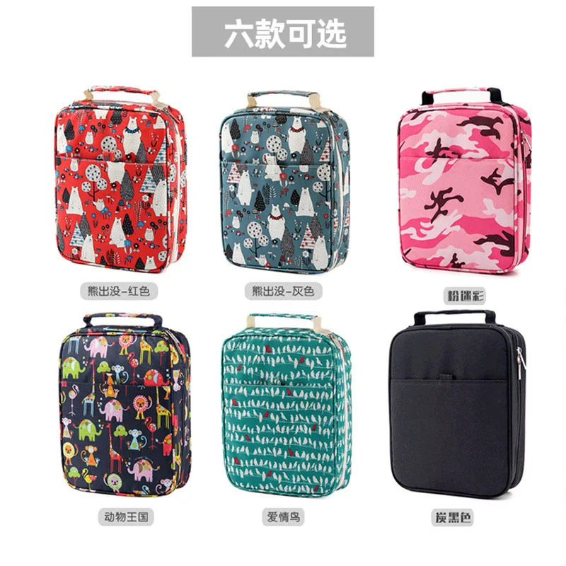 Большой Вместительный мультяшный тканевый пенал школьный студенческий Чехол