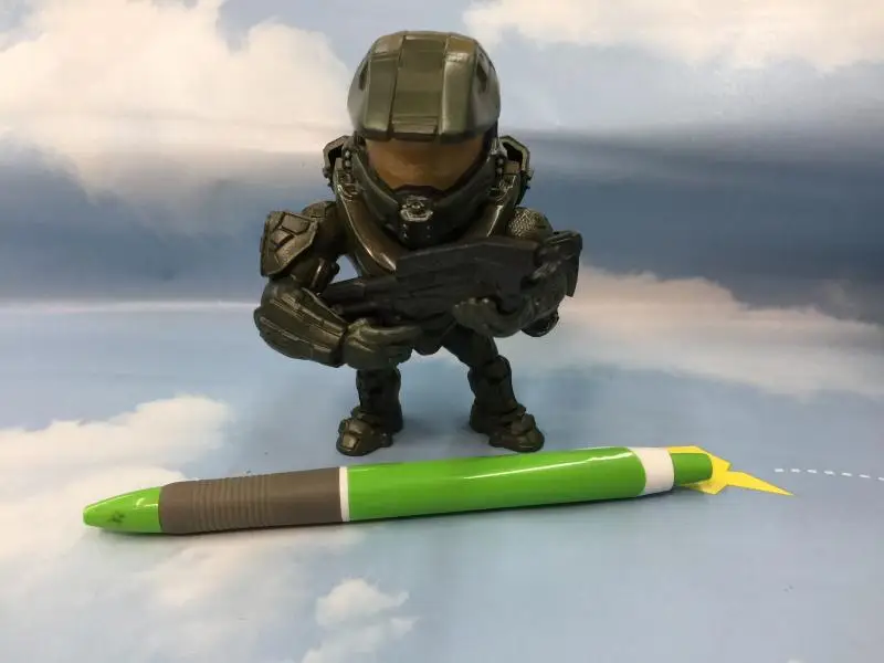 Металлическая фигурка гало мастер Джон 4 дюйма 12 см Кукла kawaii kids 300 грамм UNSC
