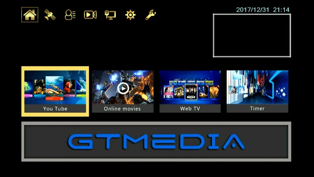 1 год Европа каналы GT медиа V9 Супер Спутниковый ресивер DVB-S2 Full HD спутниковый рецептор gtмедиа декодер супер ТВ коробка