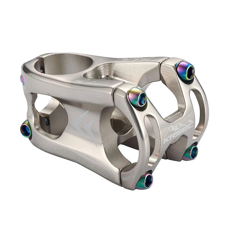 

Bicycle Stem CNC Aluminum Short Stem 50mm MTB XC AM Bike Bicycle Handlebar Stem 28.6*31.8mm Ultra-light