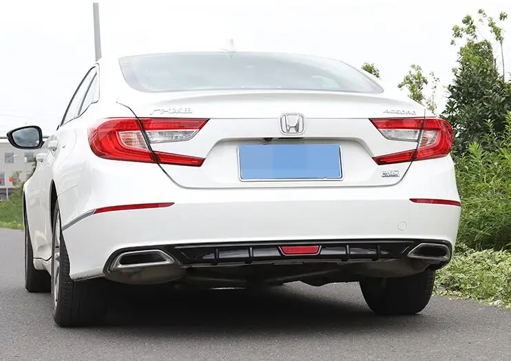 Для HONDA Accord ABS задний бампер диффузор защитные бамперы для 2018-2019 Боди Комплект
