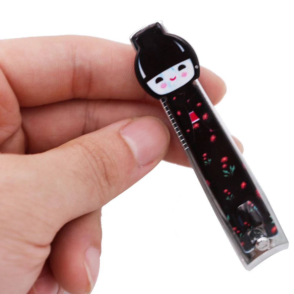 Япония Долли из нержавеющей стали для бровей Пинцет Набор маникюра машинка