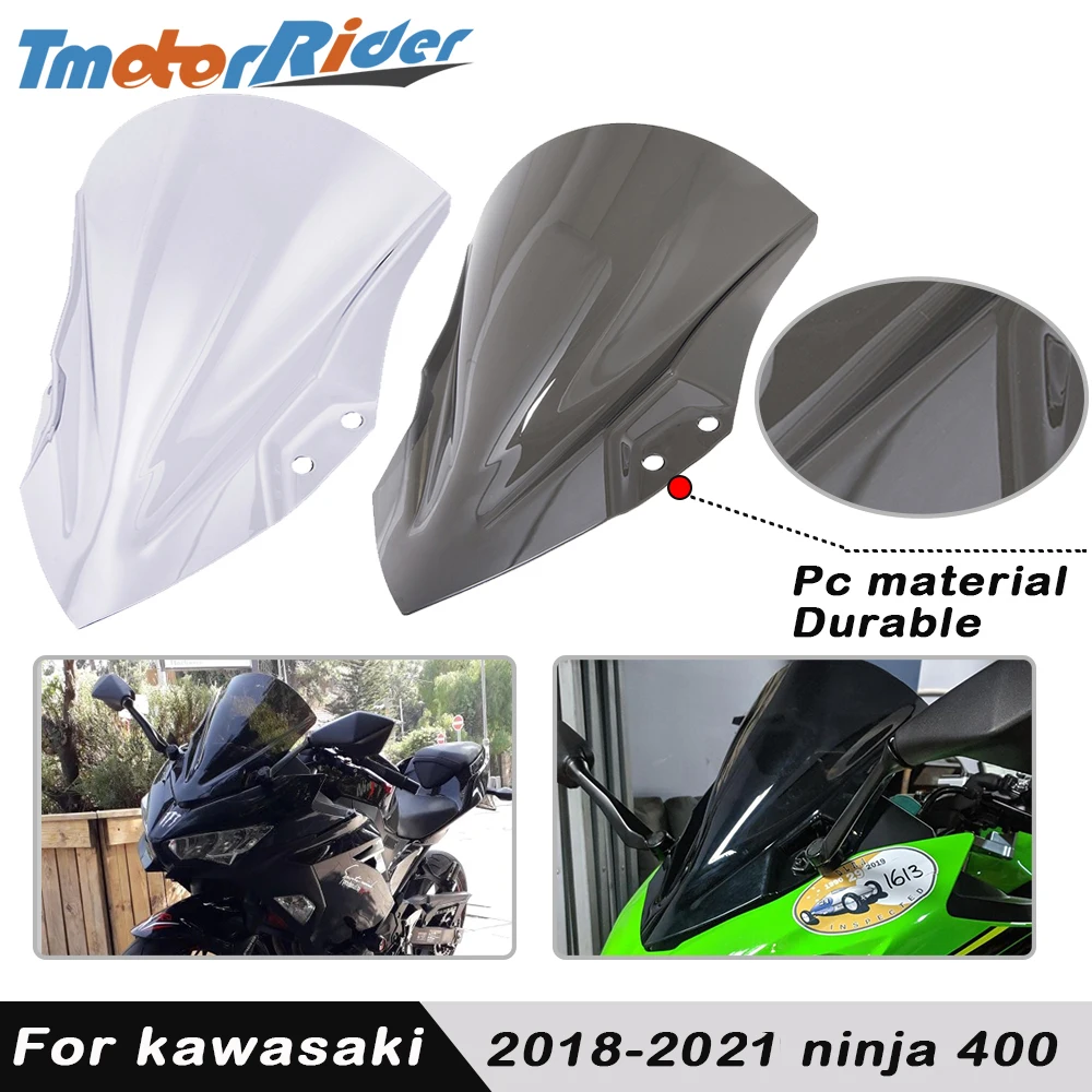 Аксессуары для мотоциклов NINJA 400 ветровое стекло ветровой экран дефлектор Kawasaki