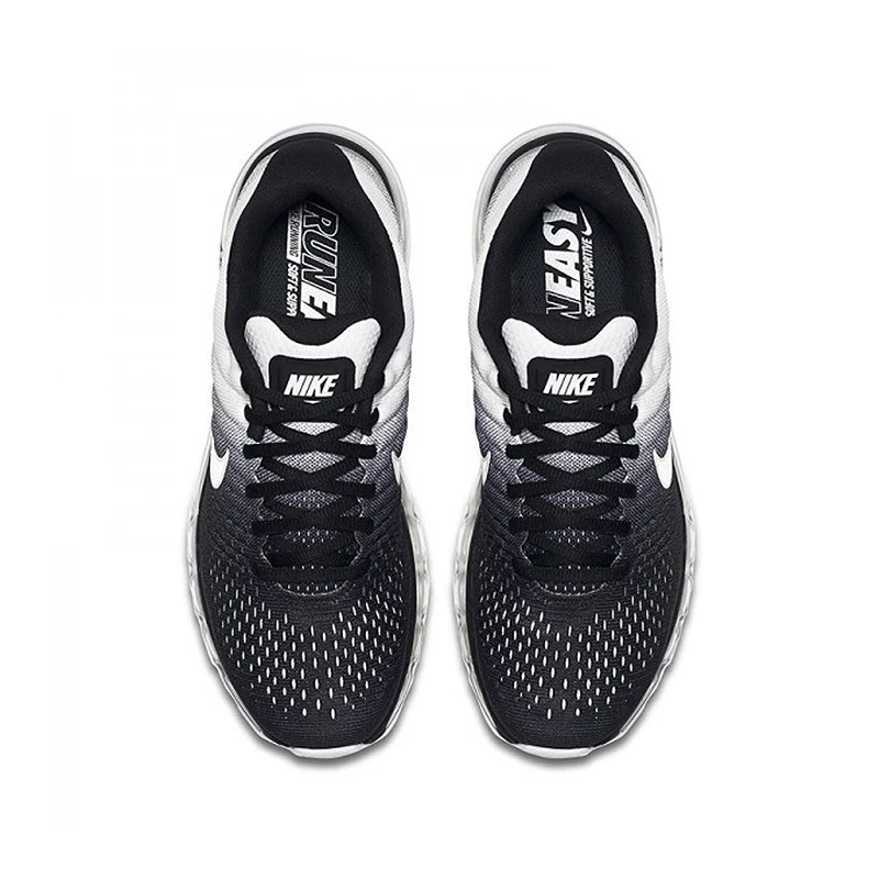 Оригинальные подлинные мужские кроссовки для бега Nike AIR MAX, градиентные, на шнуровке, прочные, спортивные, дизайнерские, хорошее качество, обувь 849559-010