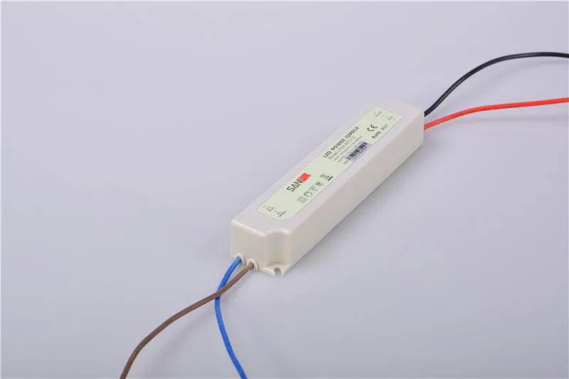 12 В/24 В водонепроницаемый источник Питания SMPS EMC EMI EMS импульсный режим AC-DC 12 вольт/24 вольт трансформатор Светодиодный драйвер постоянного тока IP67 пластик