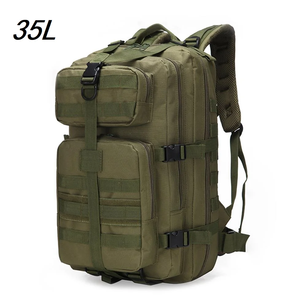 

35L Large Capacity Man Army Tactical Backpacks Military Assault Bags Outdoor 3P EDC Molle Pack For Trekking Camping Hunting Bag