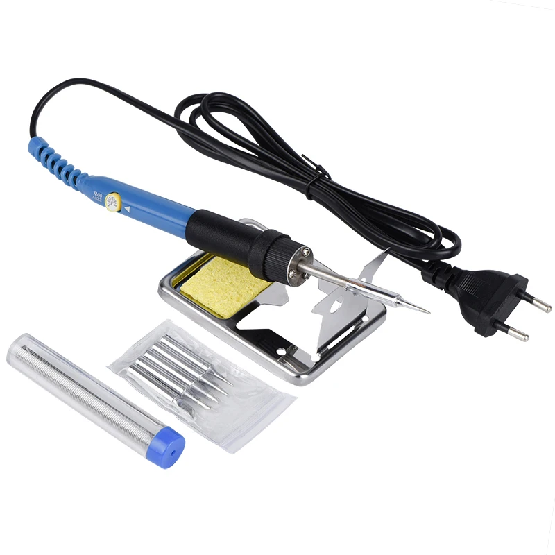 

JCD 60W 909 Electric Soldering Iron Temperature Adjustable 220V 110V Tin Soldering Iron Accessories Welding Rework Station