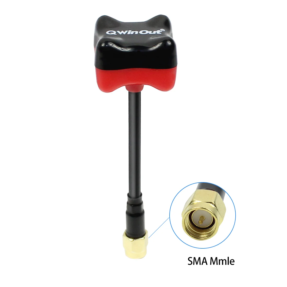 JMT 5 8 GHz круговой поляризованный Triumph FPV антенна SMA RP 85 мм для гоночный Квадрокоптер