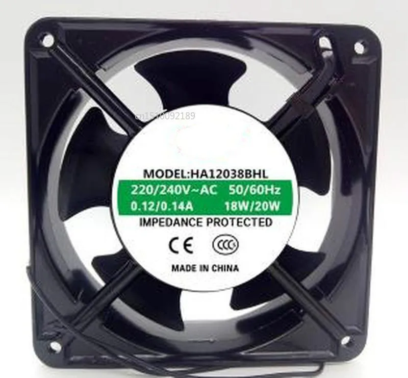 

for HA12038BHL 220V-240V 25W 0.2A 12038 12CM welding machine cooling fan Free shipping