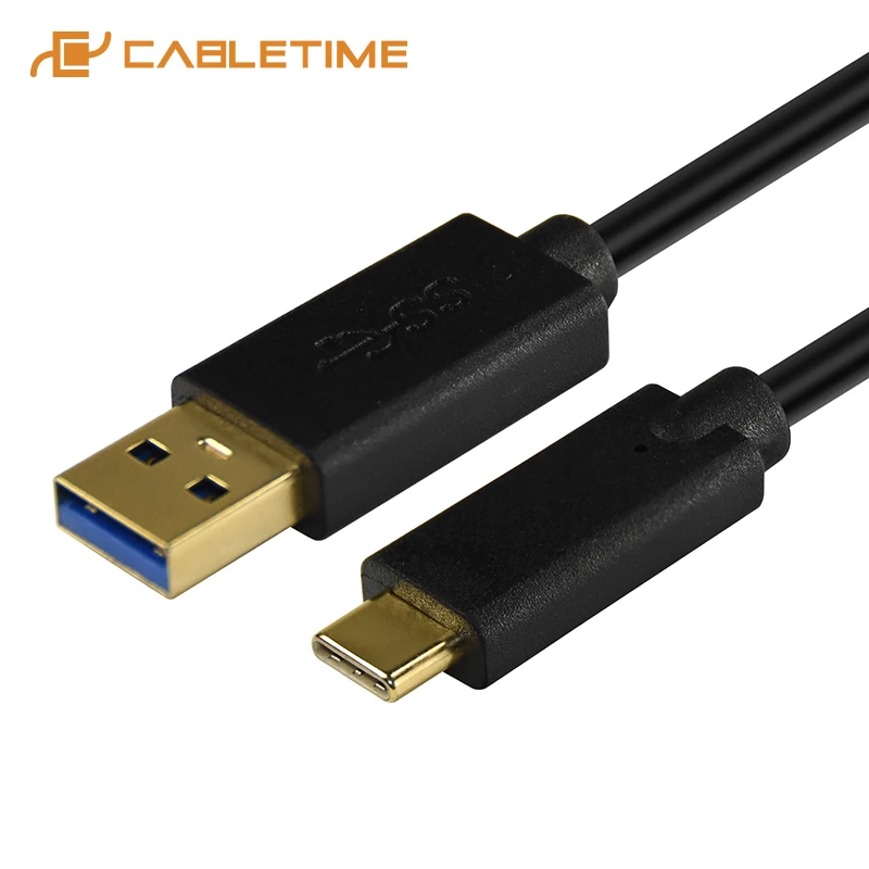 Зарядный кабель Cabletime USB Type C для быстрой зарядки и передачи данных с 3 0 на Samsung Galaxy