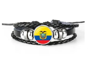 Фото Браслет Infinity Love Эквадор модные женские и мужские кожаные браслеты подарки дружбы