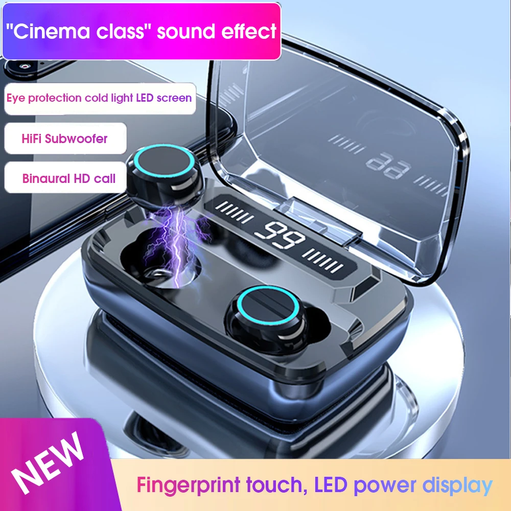 M11 оригинальные беспроводные наушники TWS Bluetooth 5 0 вкладыши с шумоподавлением