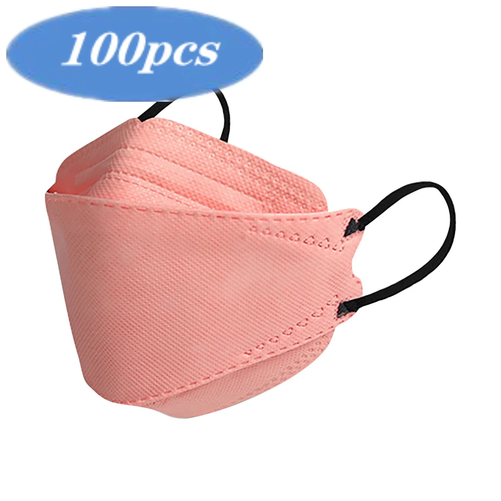 Маска для лица одноразовая в форме рыбы 4 слоя 100 шт. | Тематическая одежда и