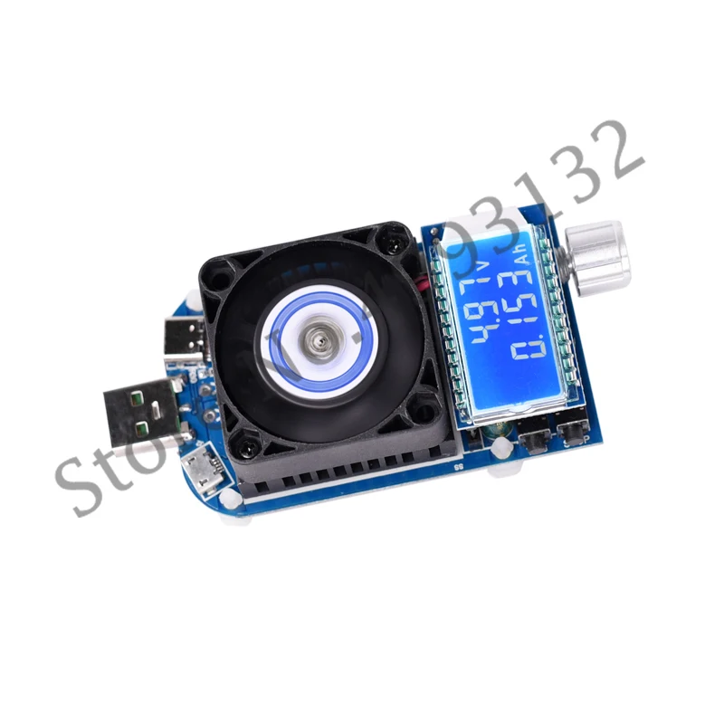 

Battery Capacity Tester Mobile Phone 18650 Lithium Battery Discharge Load Resistance Digital Display Voltage Ammeter