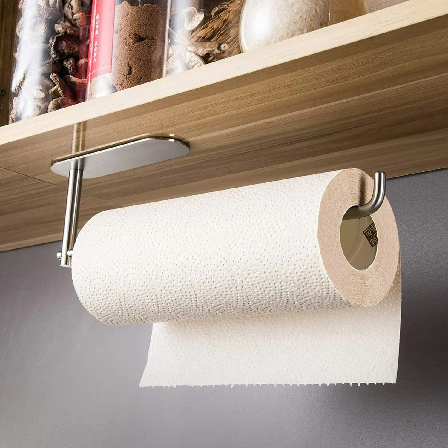 

Hot Sale High Quality Stainless Steel Vertical Diversified Paper Towel Holder Wall Mount Paper Holder Storage Rack New/ss