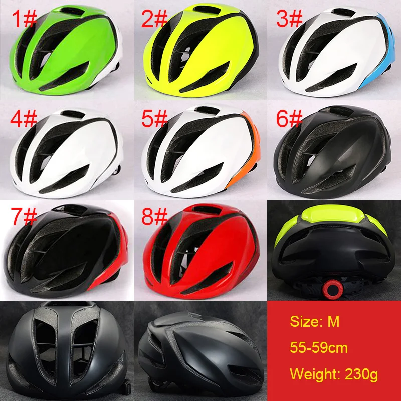 Ультра-светильник велосипедный шлем Красный Mtb aero защитная крышка M 54-60 см