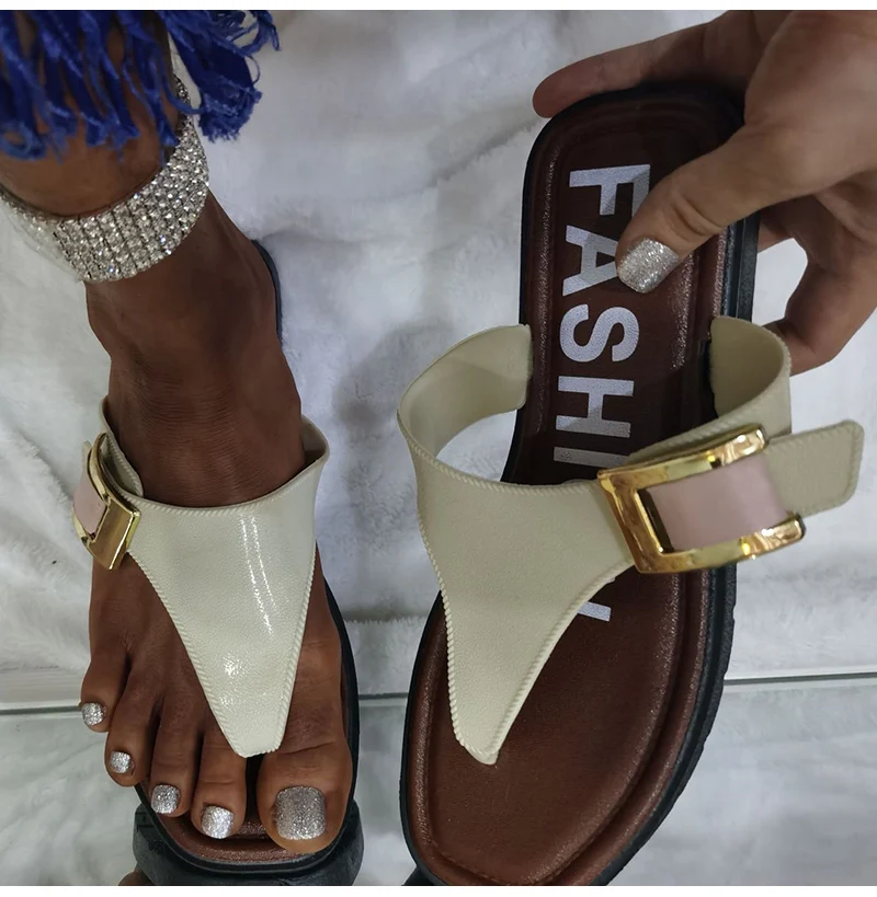 Женские Вьетнамки шлепанцы Новинка 2020 года Повседневная обувь для улицы Женская