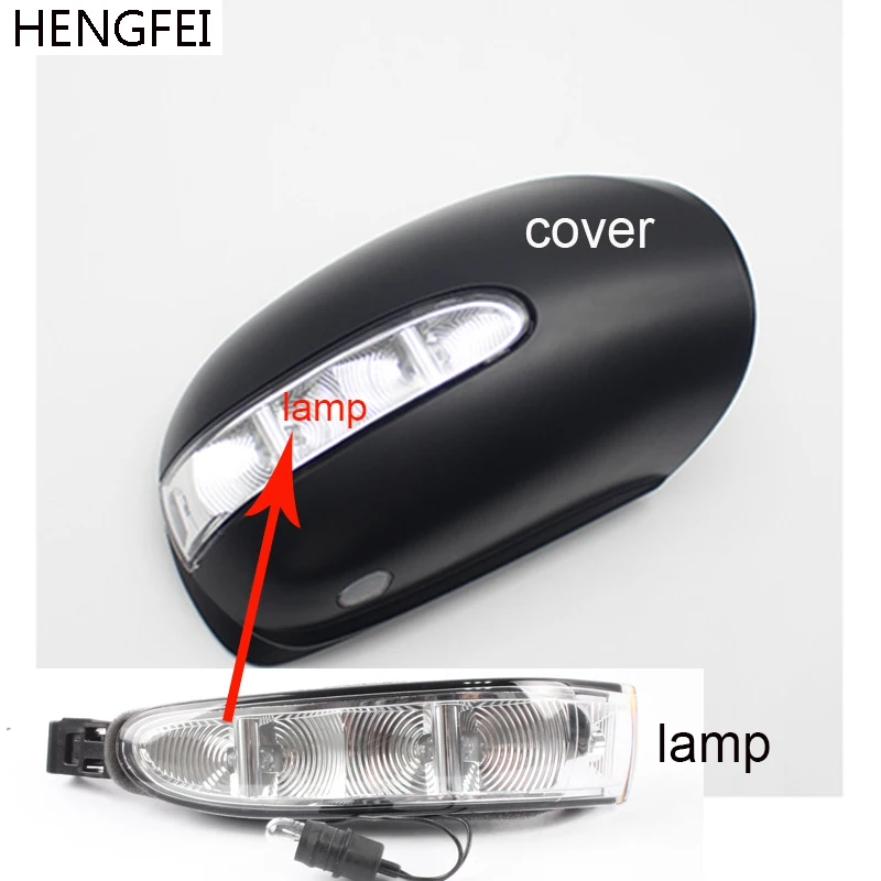 Автомобильные аксессуары HENGFEI зеркальный Чехол чехол оболочка для Mercedes Benz W164 ML63