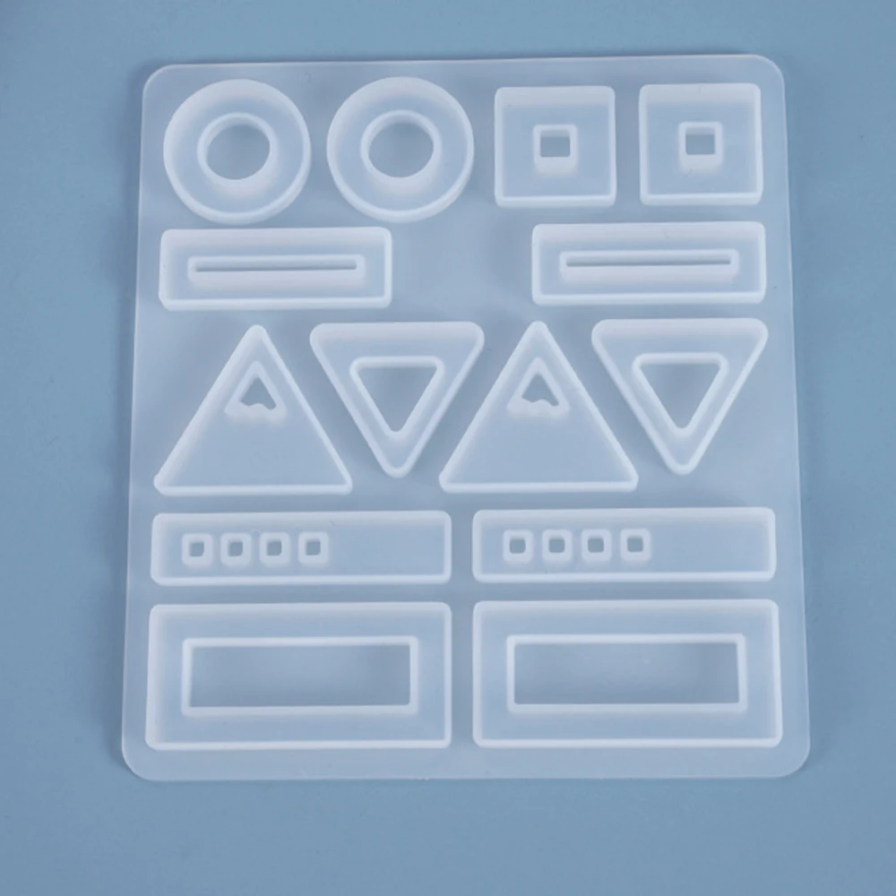 1 шт. силиконовая акриловая Форма для подвесок сережек ожерелий|Глиняные формы| |