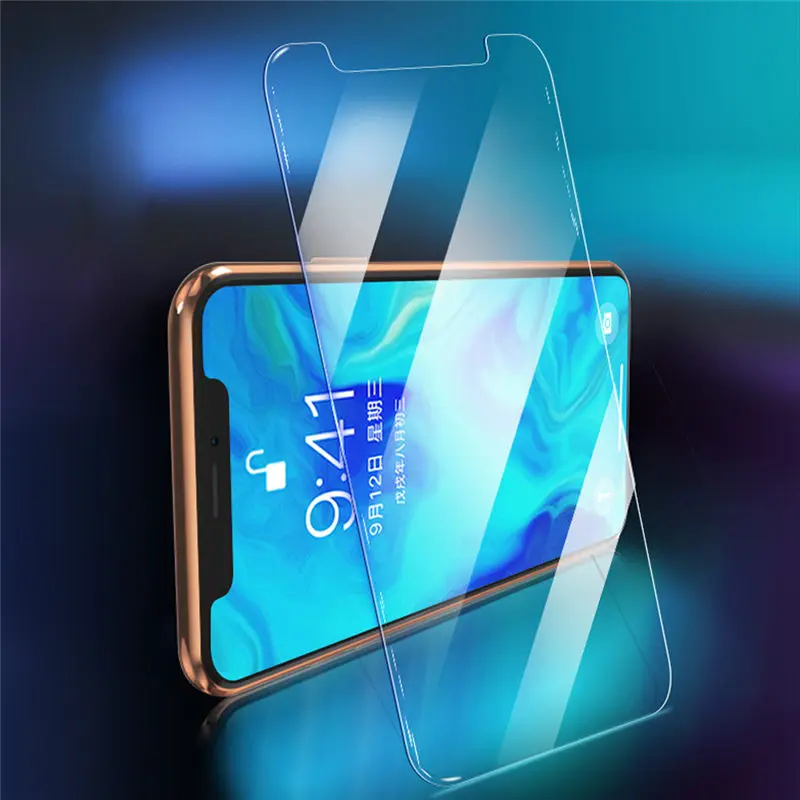 3 шт. Защитная пленка для экрана из закаленного стекла iPhone 11 Pro X XR XS Max 8 7 6 6S Plus 5 5S SE 4