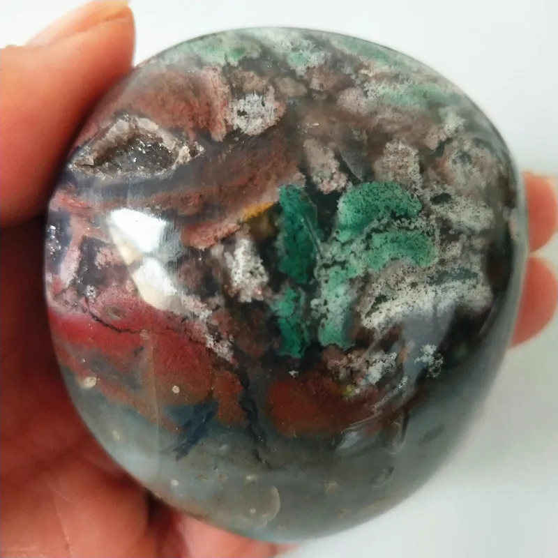 Натуральные камни морская яшма пальмовые камни игрушки маленькие камни и кристаллы целебный кристалл