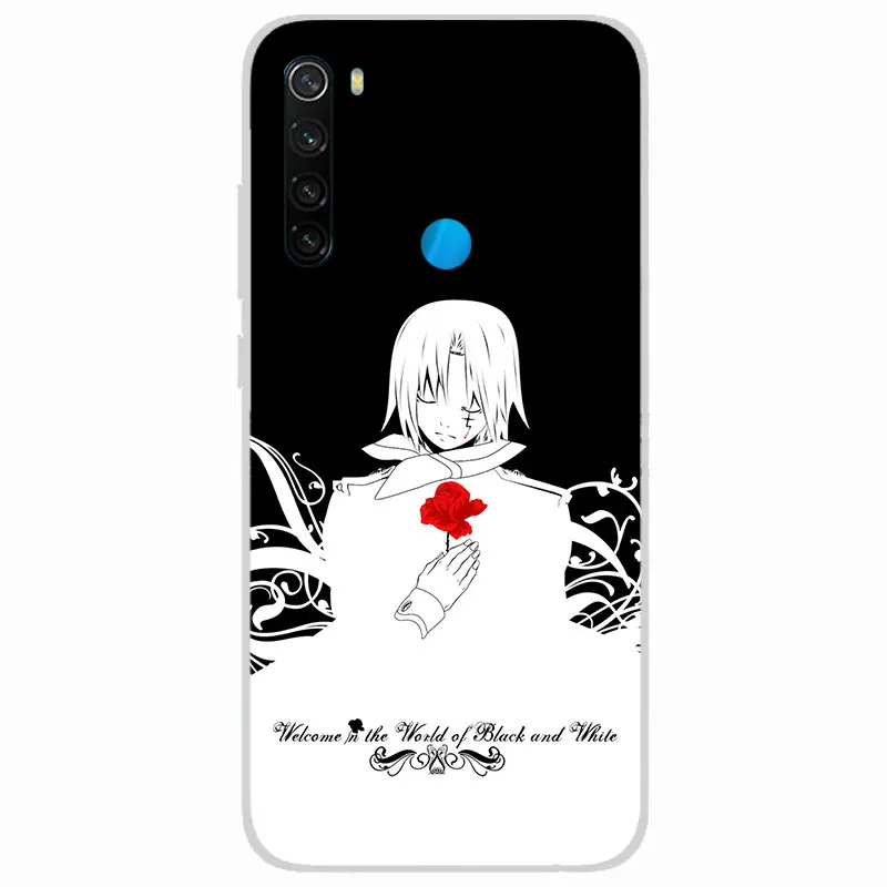 Silicone cases For Xiaomi Redmi note 8 pro 7 6 5 4x cover for redmi 7a k20 anime D Gray Man silicon matte tpu case |