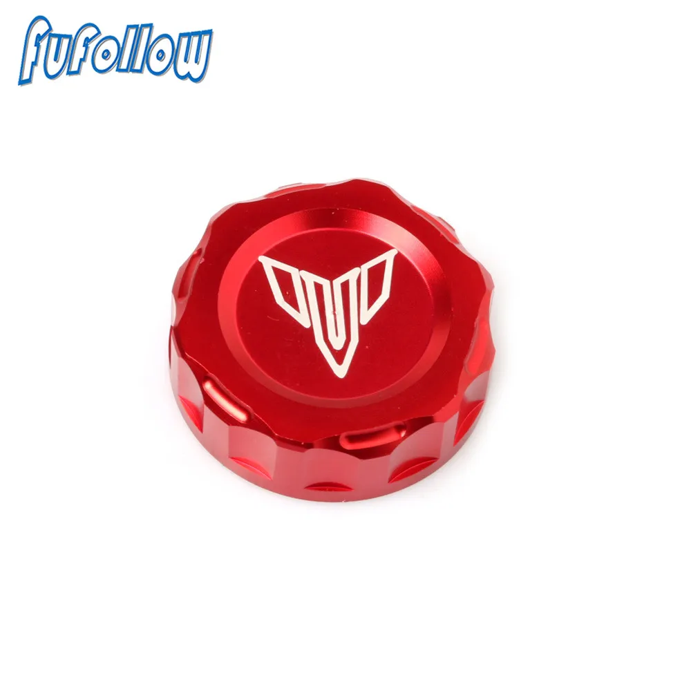 

CNC Aluminum Motorcycle Brake Rear Fluid Oil Reservoir Clutch Tank Oil Fluid Cup Cover For Yamaha YZF R3 R25 R1 R6 MT-25 MT03