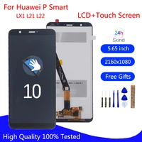 original for huawei p smart lcd display touch screen digitizer assembly for huawei enjoy 7s lx1 l21 l22 glass kit display