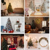 shengyongbao vinyl christmas photography backgrounds tree gift children photo backdrop for studio photocall props 21519hdy 02