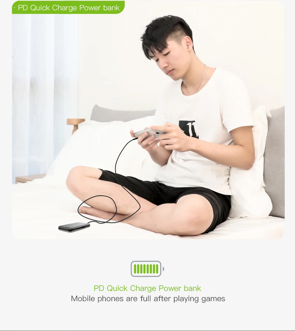 Baseus 10000 мАч mi ni power Bank портативное usb type C быстрое зарядное устройство маленький 10000 мАч power bank для iPhone Xiaomi mi внешний аккумулятор