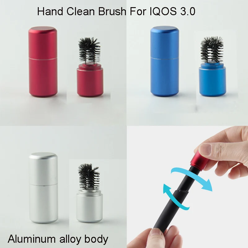 1 шт. мини щетка для очистки из алюминиевого сплава IQOS 3 0 аксессуары ручной