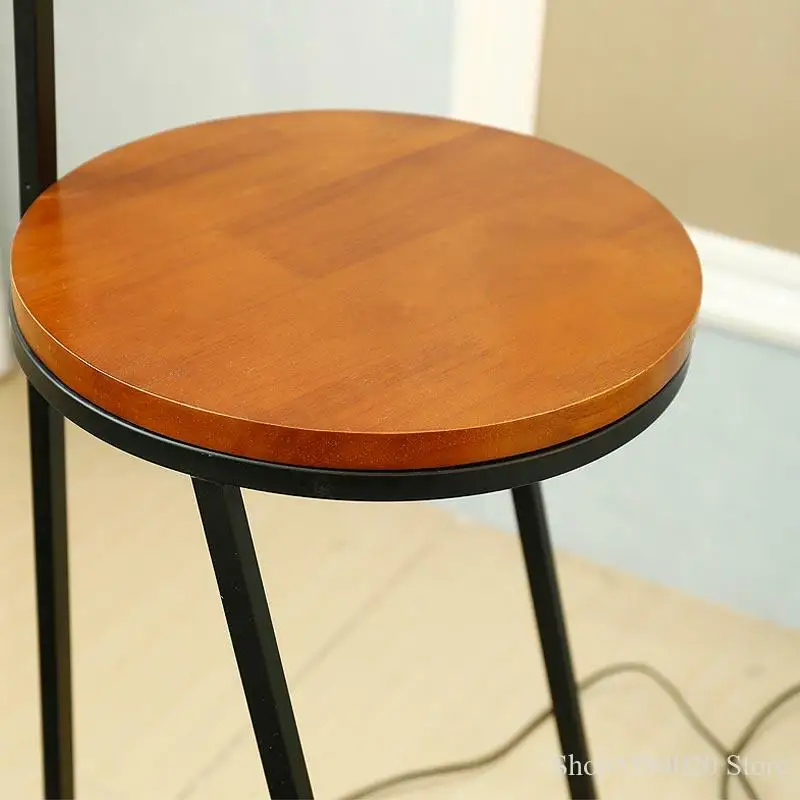 Nordic Wood Led Floor Light Loft Standing Lamp Fabric Decor Home Lighting Lamps for Living Room Flooring | Лампы и освещение