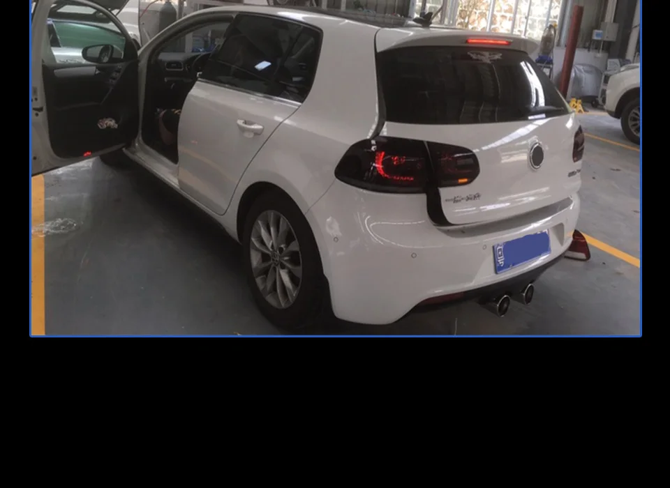 АКД Тюнинг автомобилей задние фонари для VW Golf 6 Golf6 MK6 R20 задние фонари светодиодные DRL ходовые огни противотуманные фары динамический световой сигнал