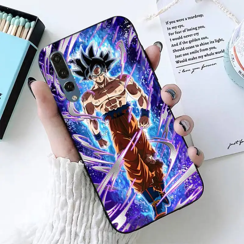 

Cute D-Dragon Ball Z Super Son Goku DBZ Soft Cover Phone Case For Huawei P20 30 40 Pro Mate 20 30 40 Pro Nova 7se Honor 9X 10