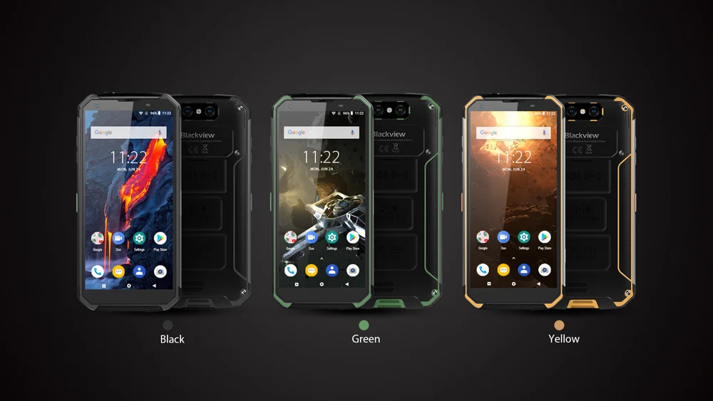 Смартфон Blackview BV9500 Plus, 10000 мАч, Helio P70, четыре ядра, 4G, IP68, водонепроницаемый, 5,7 дюймов, FHD, 4 Гб+ 64 ГБ, Android 9,0, мобильный телефон