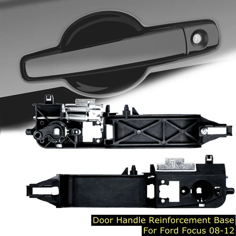 

AU04 -Front Left Outside Door Handle Reinforcement Bracket Base for Ford Focus 2008-2012 8S4Z5426685B