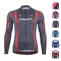 summer long sleeve cycling jersey men pro team mountain road bike tops mtb sports wear breathable bicycle shirts