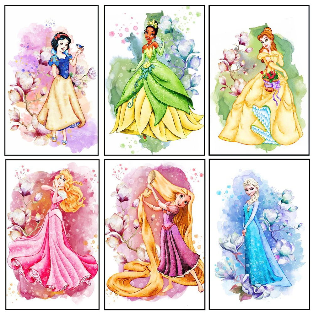 

Картина из мультфильма «Принцесса» Disney 5D «сделай сам»