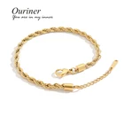 Браслет на щиколотку женскиймужской из нержавеющей стали