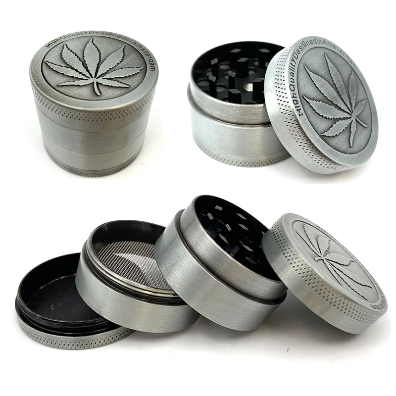 Металлический лист сорняков Точильщик 3/4 Слои сетки Экран пыльца зрелище дым