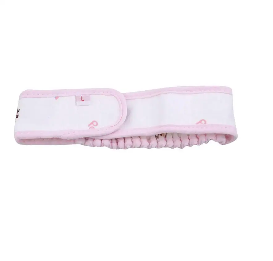 Pink L Diaper strap 1 шт Детские подгузники многоразовые моющиеся детские тканевые подгузники для новорожденных вкладыши для подгузников вставки 3 слоя - Цвет: Pink L Diaper strap
