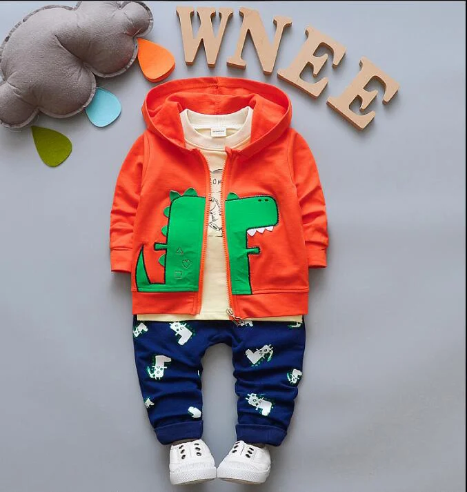 Комплект одежды для младенцев BibiCola Повседневная Толстовка с капюшоном и длинные