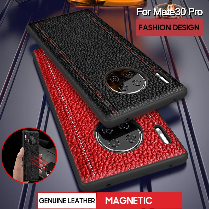 Для huawei mate 30 Pro Винтажный чехол из натуральной кожи для huawei mate 30 20 PRo 20X роскошный полный защитный Модный чехол mate 30 mate 20 X P30 P30Pro защита противоударные аксессуары