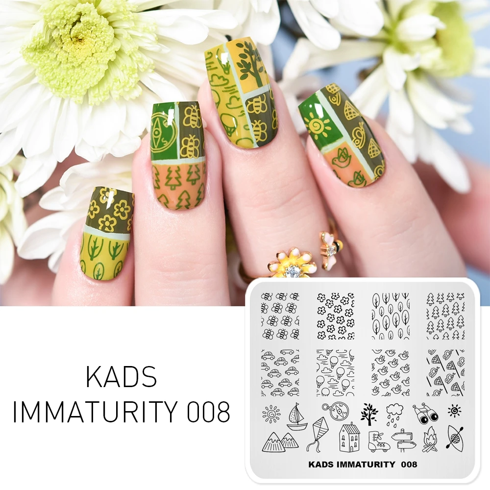 Ариеслибра пластина для стемпинга нейл арта цветок дерево птица рисунок ногтей