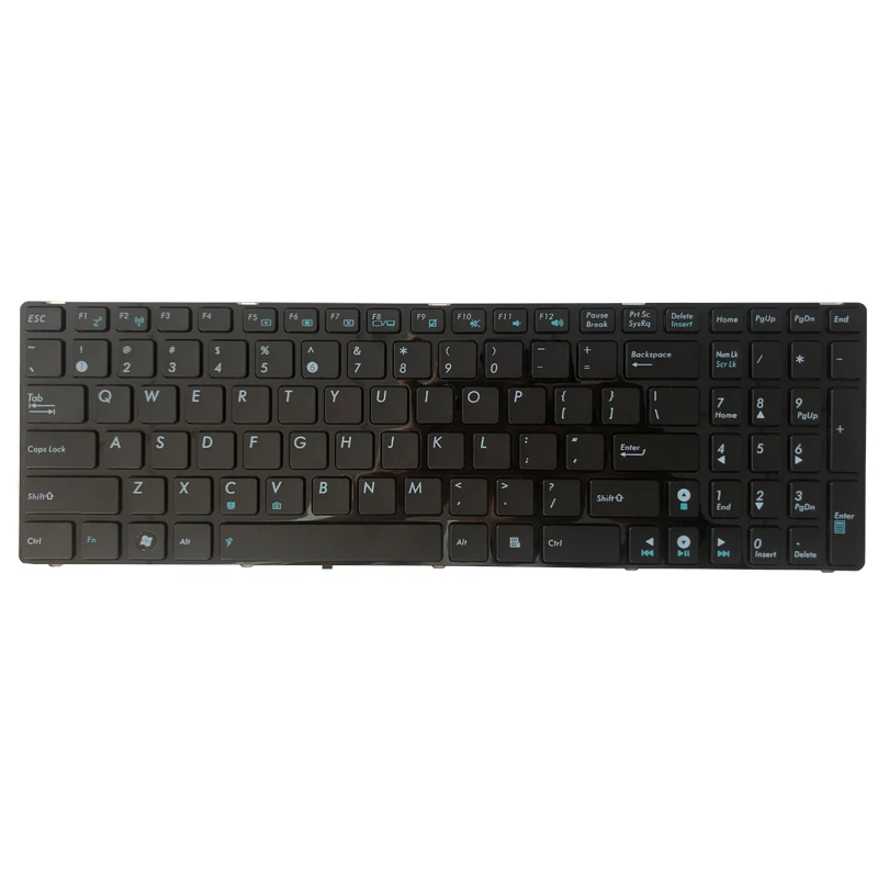 Новая клавиатура US для ноутбука ASUS N61Ja N61Jq N61Jv N61VG N61VF N61VN K53 K53E G53 G53JW K73 k72 k72s K73B K73E K73S