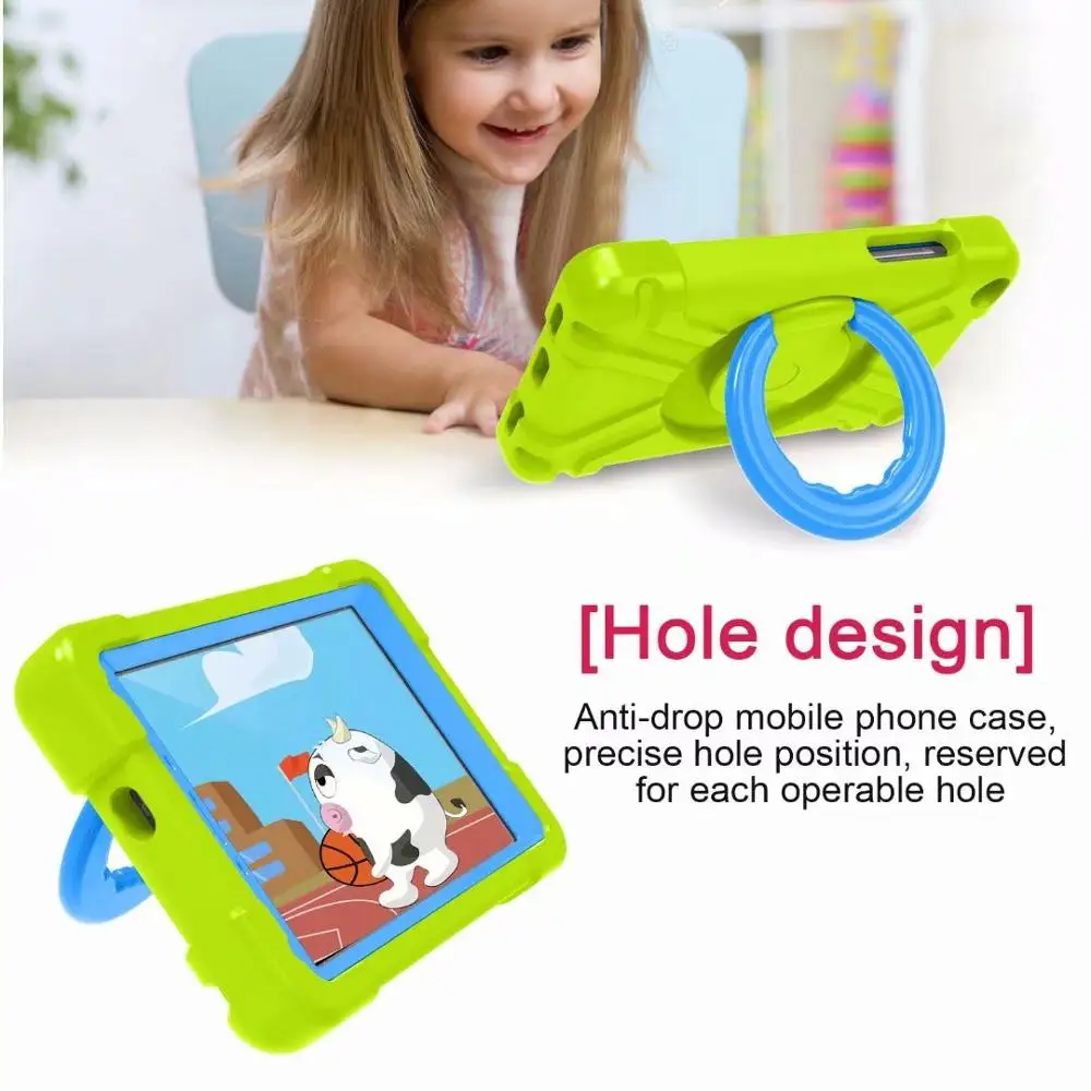 

High Duty Coque for Samsung Tab A 8.0'' 2019 T290 T295 Kids Case Shockproof EVA 360 Stand Holder for Samsung T290 Children Cover