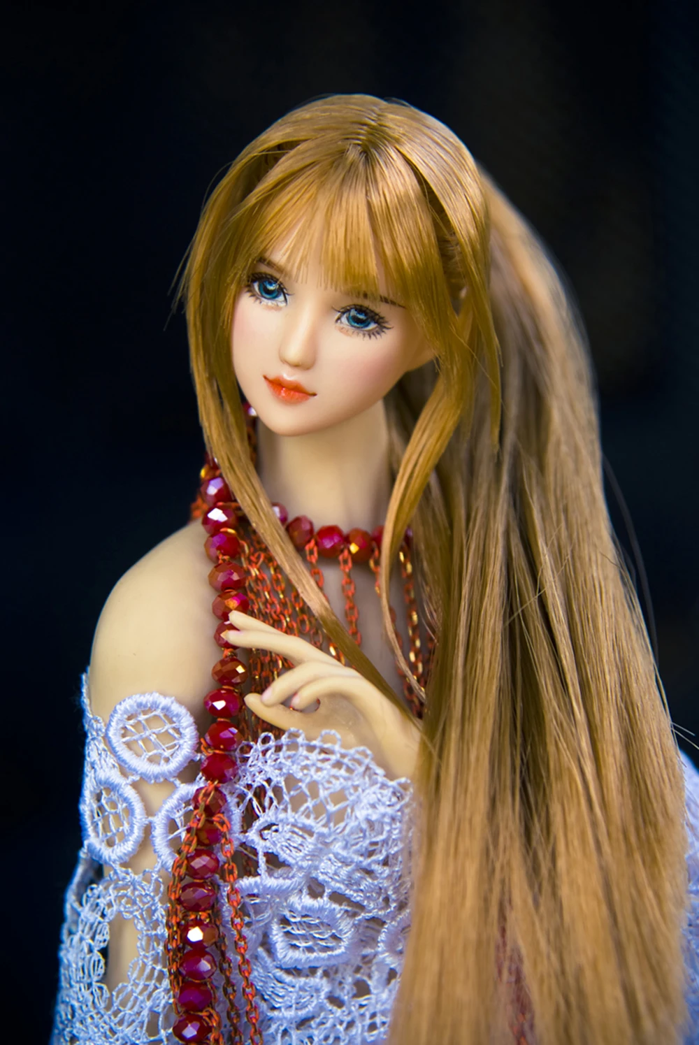 

1:6 Japanese Lolita female Secondary element yuan head custom OB makeup