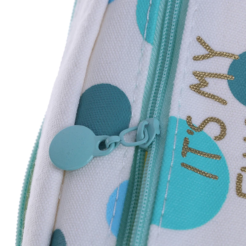 

Canvas School Pencil Cases Creative Cute Pen Bag Box Office Stationary Supplies