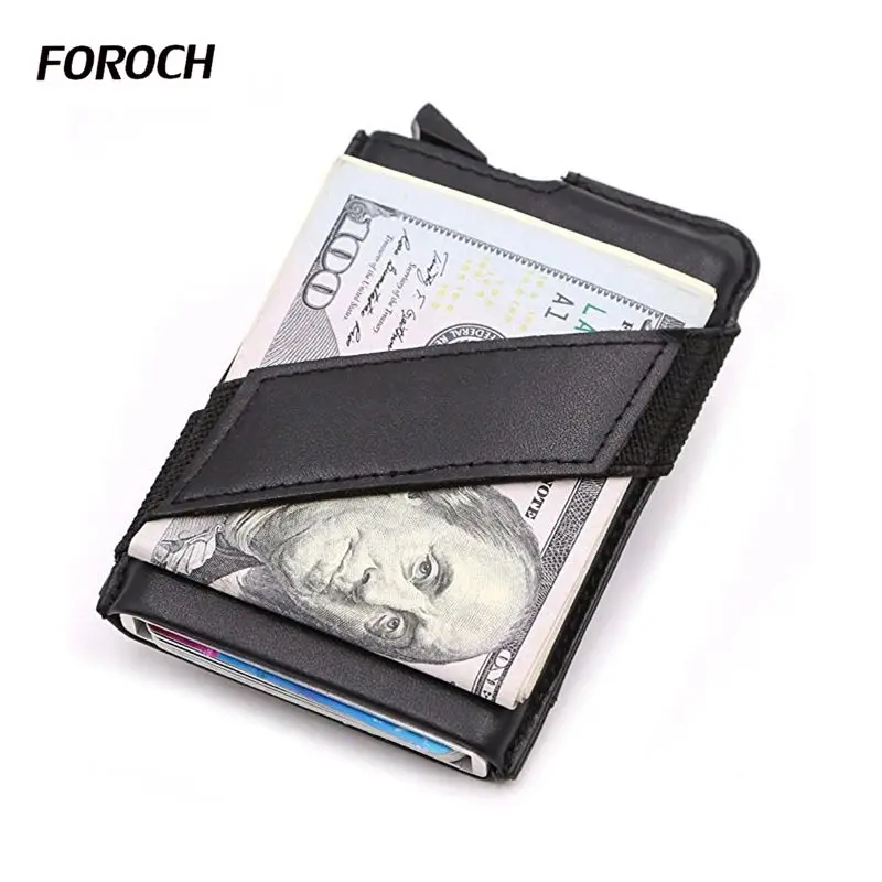 Новинка держатель для кредитных карт кошелек мужчин и женщин из натуральной кожи